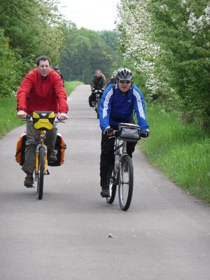 Aller Elbe Radweg in Hundisburg 