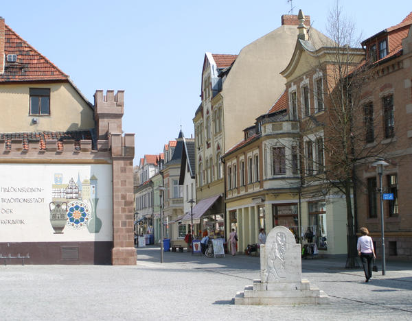 Blick vom Hagentorplatz in die Hagenstraße
