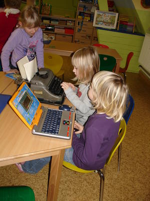 Vorschulkinder beim Spielen