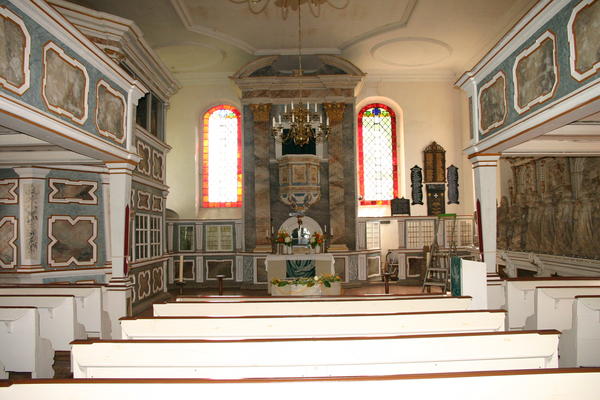 Innenansicht der Sankt Andreaskirche