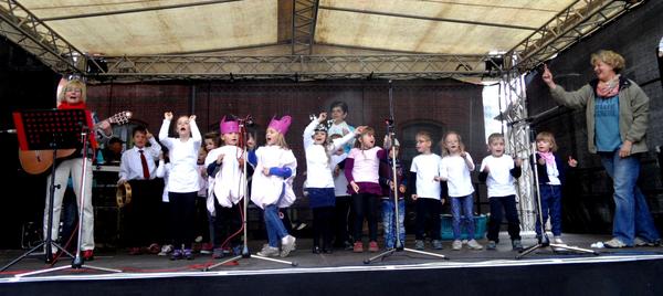 Chorauftritt Haldensleber Kinderfest