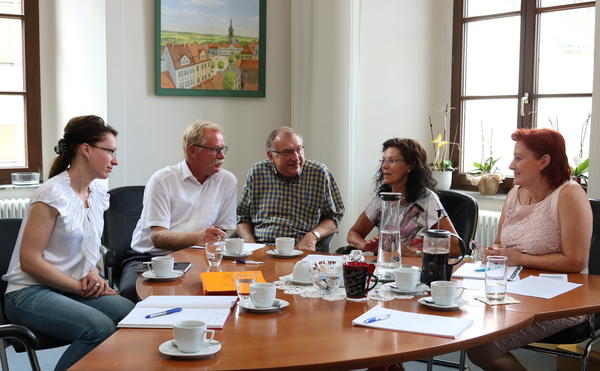 Gesprächsrunde im Rathaus Haldensleben