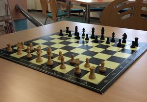Schach in der Bibliothek