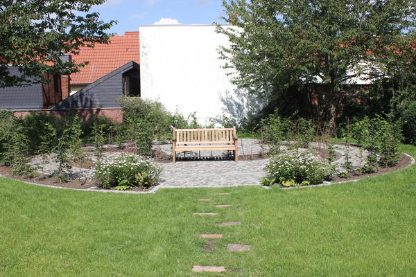 Weißer Garten
