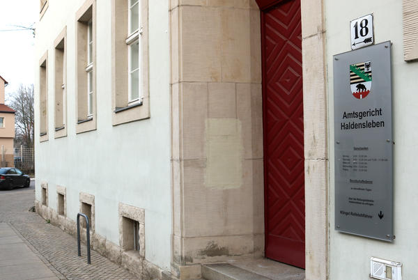 Das Amtsgericht Haldensleben an der Stendaler Str. 18