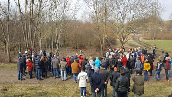 Osterspaziergang zur Wüstung Nordhusen