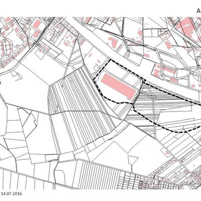 Bebauungsplan Südhafen Lageplan