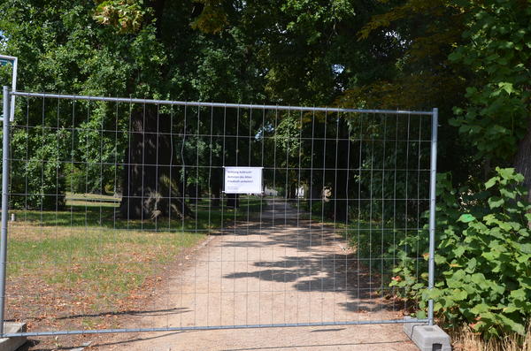 Der Alte Friedhof musste bereits gesperrt werden.