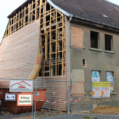 Magdeburger Straße 46 Sicherungsarbeiten