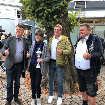 Die Kegel-Mannschaftssieger aus Viernheim