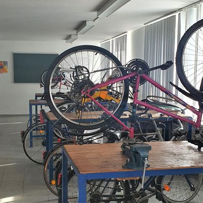 Fahrradwerkstatt, Nestor, Bildungsinstitut, Prengel, 202102