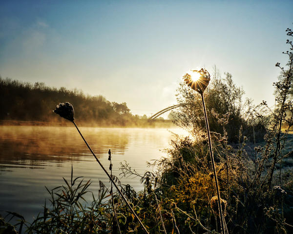 Sonnenaufgang Kanal L24 Dker Bullengraben