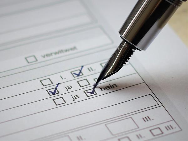 Symbolfoto allgemeine Formulare