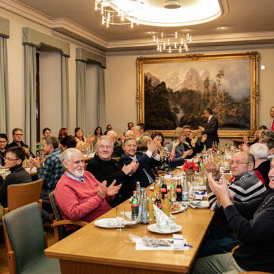 Gute Stimmung und viele Freude im Rathaussaal bei den ausgezeichneten Ehrenamtlern