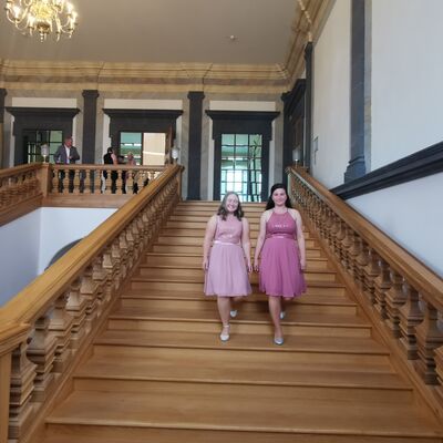 Saskia Speer und Leonie Hahne