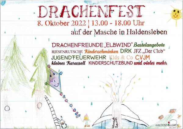 Plakat Drachenfest 2022