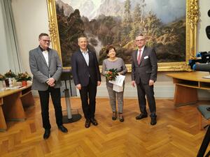 Monika Nauke - Ortschronistin in Wedringen