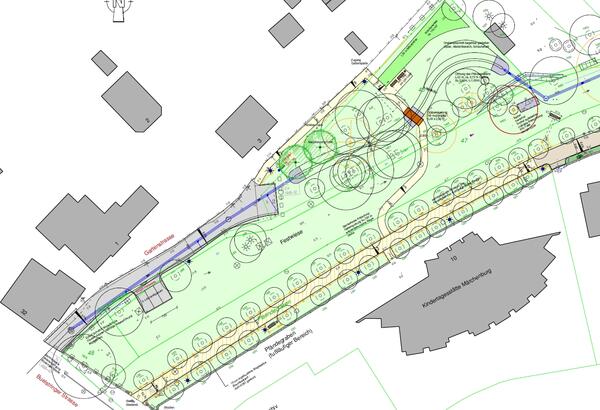 Pfndegraben Plan