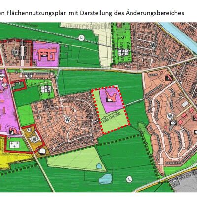 Lageplan 7. Änderung FNP