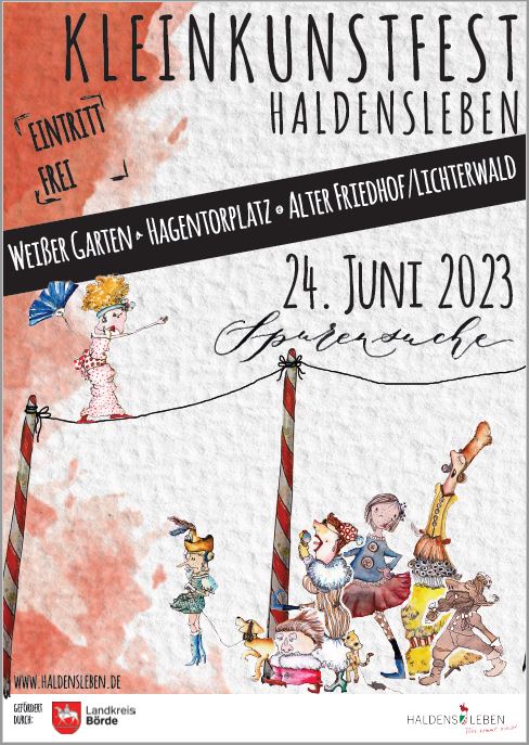 2023 Kleinkunstfest Plakat