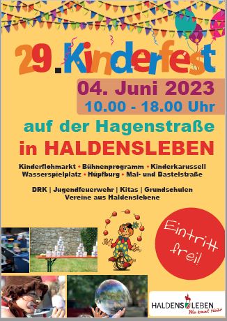 Plakat Kinderfest 2023