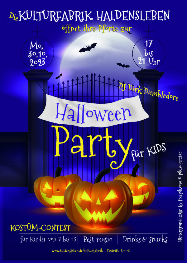 Plakat Halloweenparty