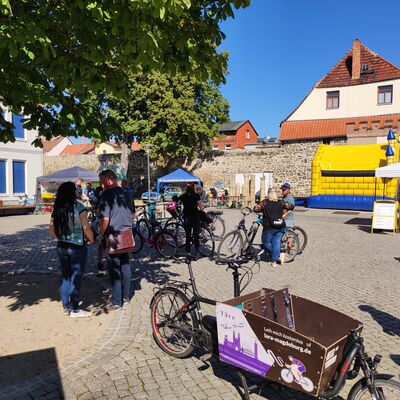 Fahrrad-Aktionstag auf dem Hagentorplatz zum Auftakt der Europäischen Mobilitätswoche