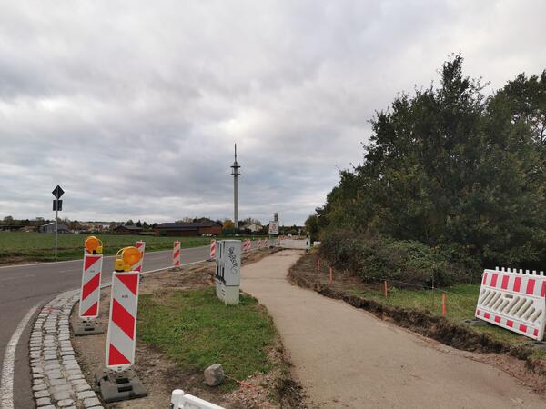 Radweg Hinzenbergstrae