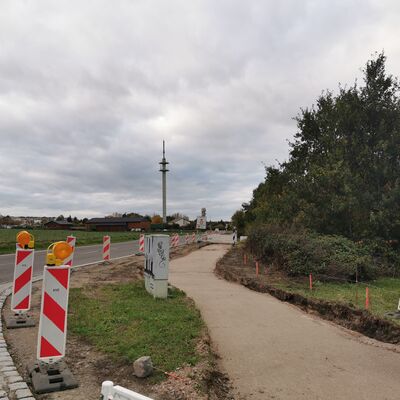 Radweg Hinzenbergstrae