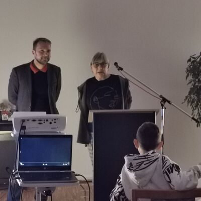 Dr. Karsten Steinmetz und Kerstin Wehrmann