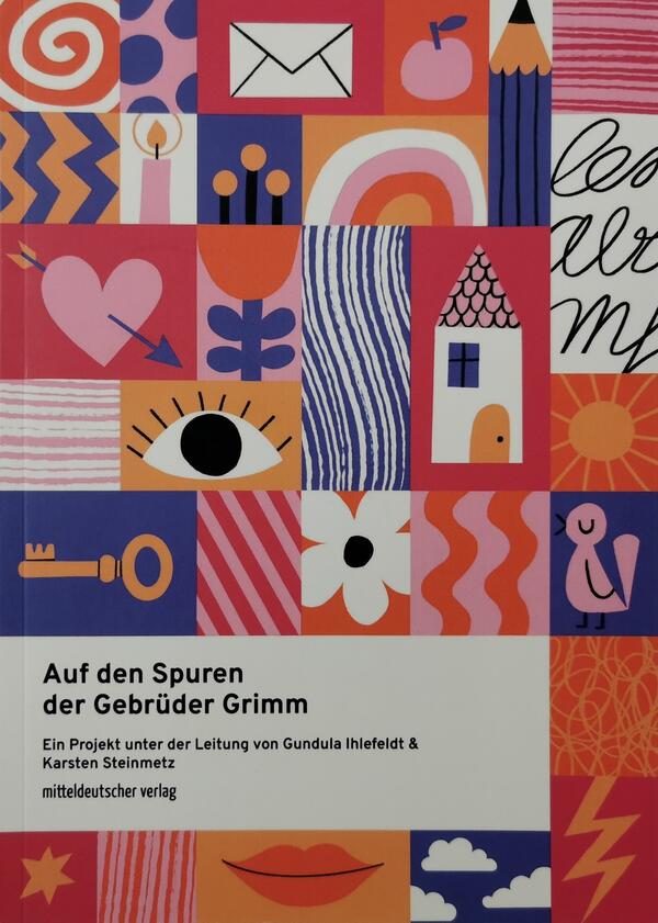 Buchcover "Auf den Spuren der Gebrüder Grimm" 