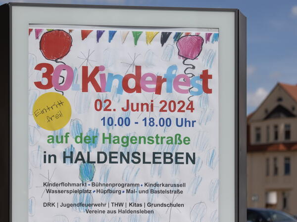 Kinderfest Plakat