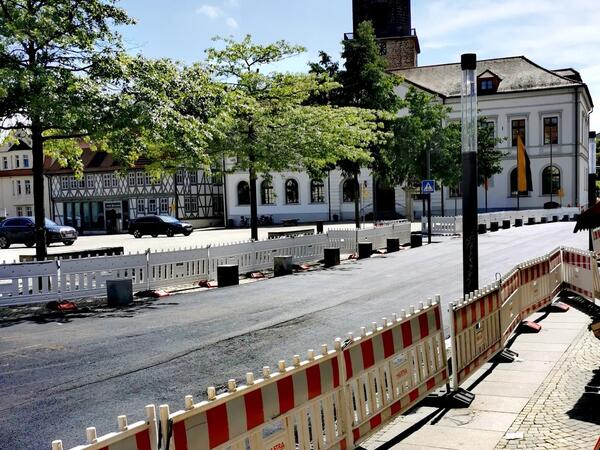 Markt Rolandhaus Verkehr