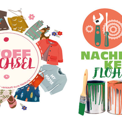 Logos_Stoffwechsel+Nachhaltigkeitsflohmarkt