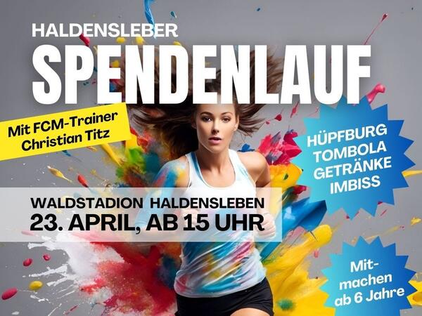 Haldensleber Spendenlauf
