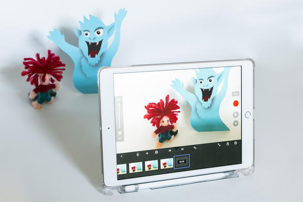 Stop Motion Film - Bibliothek