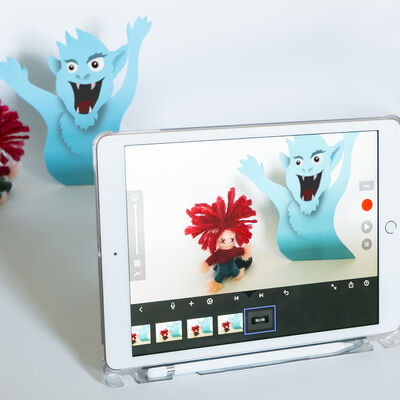 Stop Motion Film - Bibliothek