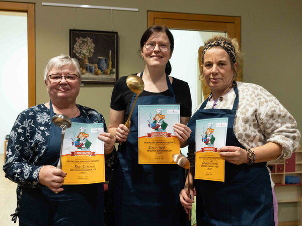 Finale Suppen-Meisterschaft Gewinner