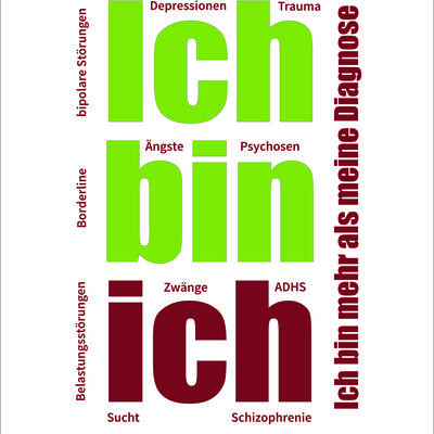 Plakat Ich bin ich - Rand