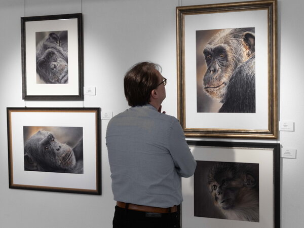 Tiermalerin Ute Bartels