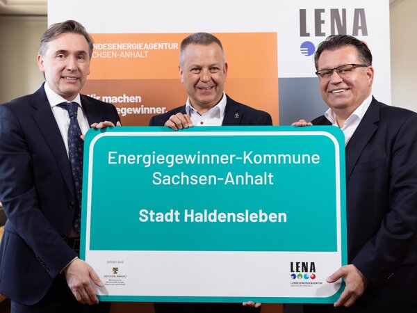 v.l. Thomas W&uuml;nsch, Bernhard Hieber, Marko M&uuml;hlstein