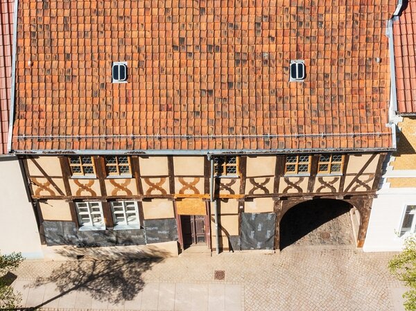 Ratsfischerhaus Luftbild