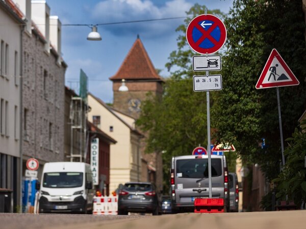 Baustelle B&uuml;lstringer Str