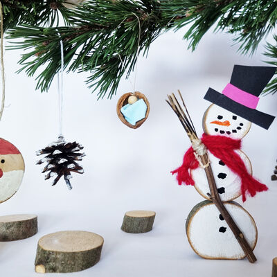 Winterbasteln in der Bibliothek