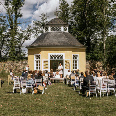 Gartenpavillon aussen